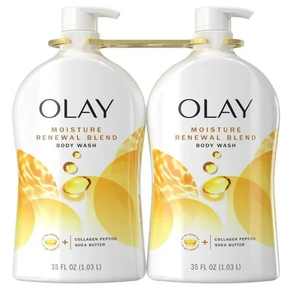Olay Moisture Renewal Blend Body Wash, 35 fl. oz., 2 pk. - Picture 6 of 8